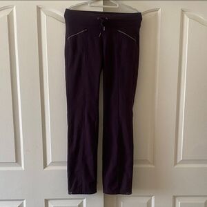 Athleta Purple Joggers.  Size M